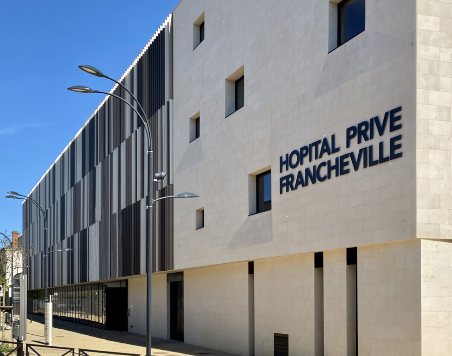 Extension et restructuration Hôpital Privé Francheville Périgueux : Photo 1 du projet