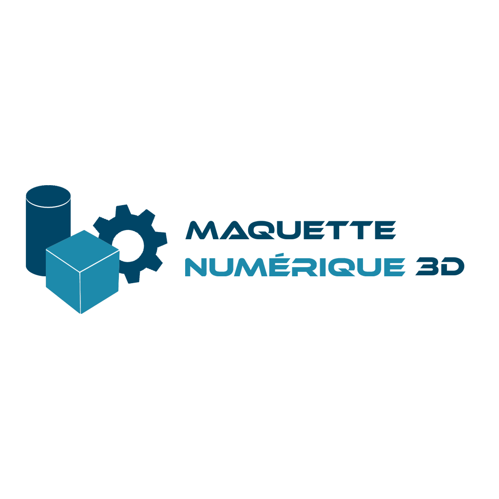Logo Maquette Numérique 3D